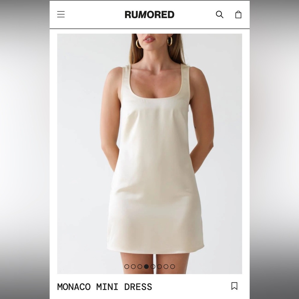 Rumored Monaco Mini Dress